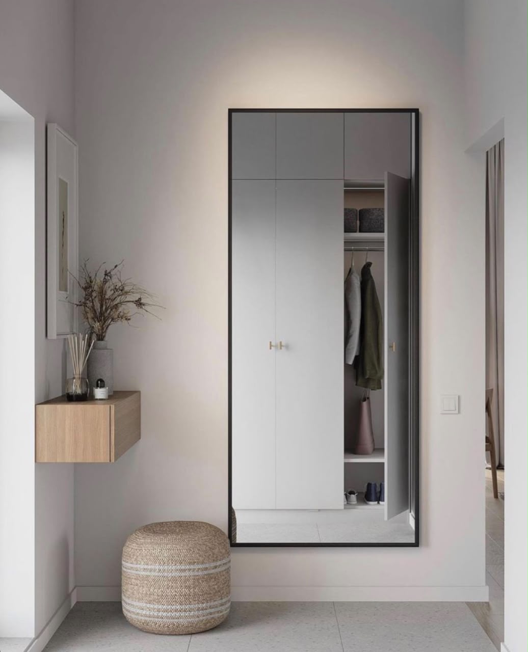 Miroir Lena, vue 3